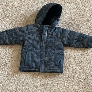 Boys Toddler Camo Columbia Jacket